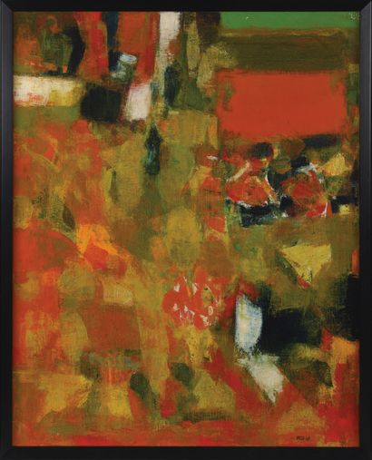 null 
Sayed Haider RAZA (1922-2016) 

The fall (L'automne), 1964

Oil on canvas.

Signed...