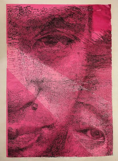 null 
WEI Ping aka Sunny (Born in 1971) 

Stop Thinking - thinking, 2008 

Serigraphy...