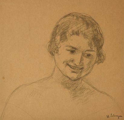 Henri Baptiste LEBASQUE (1865-1937) Portrait...