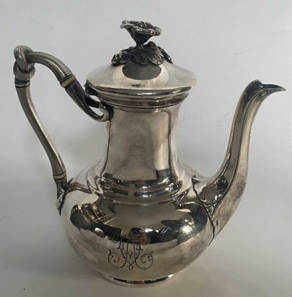 null Silver plated pot CHRISTOFLE.