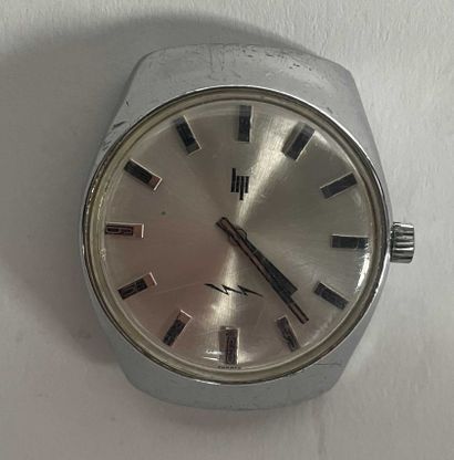 null Men's watch case in steel LIP.