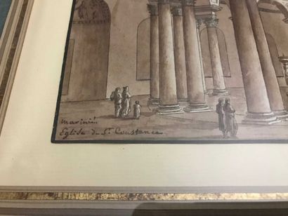 null School of the XIXth century

Church of Saint Constance

Pen and wash drawing

Located...