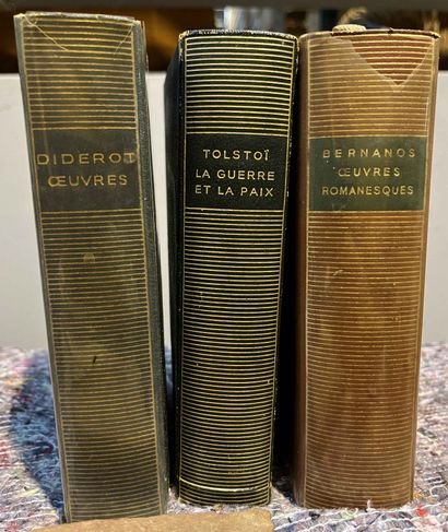 null Three editions of La Pleïade: Diderot, Tolstoy and Bernanos.