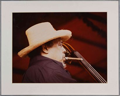 null 128 André FRANCIS (1925-2019) Charles Mingus, circa 1983 Tirage photographique...
