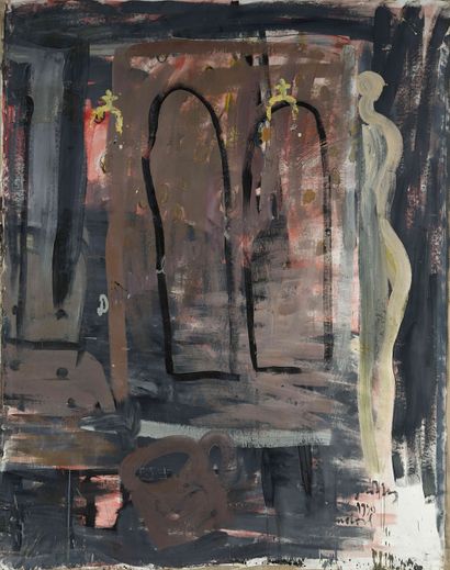 null 
46 Rudolf LEITNER-GRUNDBERG (Born 1955) Diptych : 

Untitled Oil on panel,...