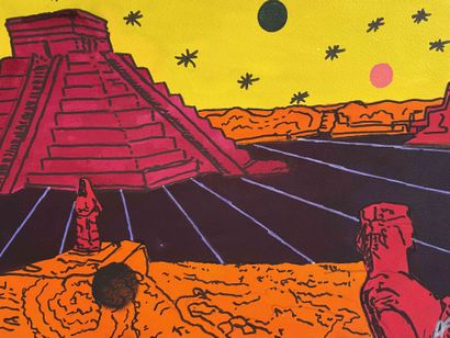 null 155 André FRANCIS (1925-2019) Lot de dix-huit dessins U.S.A. - Mexique - Amérique...
