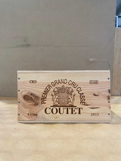 null 6 bout : Château Coutet 2013 Premier Grand cru classé, blanc liquoreux Bord...
