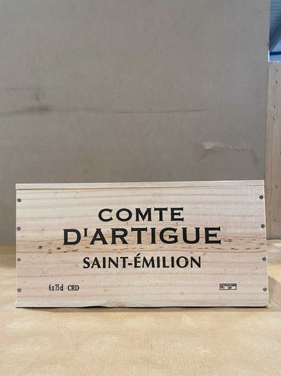 null 6 bout : Comte d'artigue 2014 Saint Emilion Bordeaux