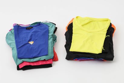 null STELLA MC CARTNEY - REEBOOK - FREDDY- NIKE RUNNING : lot de 20 tee-shirt multicolores....