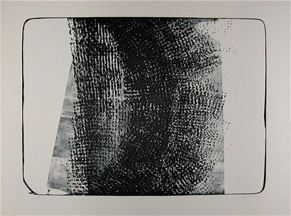 null Hans HARTUNG (1904-1989) Lithograph L-10- 1974 Lithograph, signed lower right,...