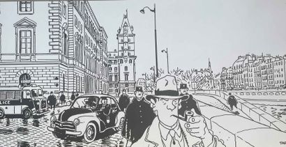 null D'après Jacques TARDI (Né en 1946)

Nestor Burma dans le 1er arrondissement...