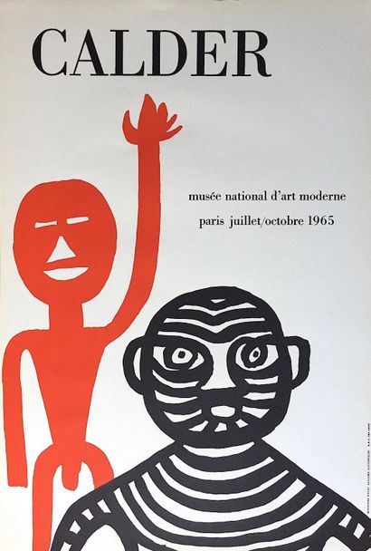 null Alexander CALDER (1898-1976) National Museum of Modern Art Paris, 1965. Poster...