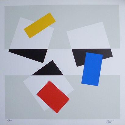 null Joël FROMENT (Born in 1938) Serigraphy, signed on the lower right and numbered...
