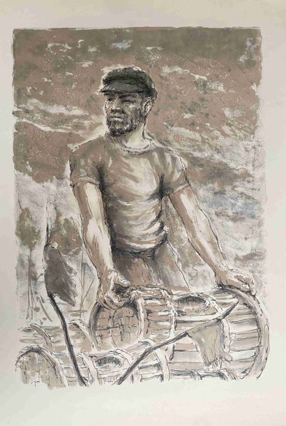 null Daniel TRICART (Né en 1926)

Le marin pêcheur

Lithographie en couleurs, non...