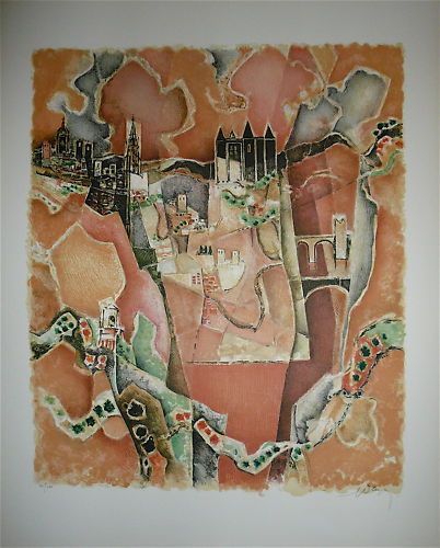 null Georges DAYEZ (1907-1991) Lithograph on Arches vellum. Signed lower right. Numbered...