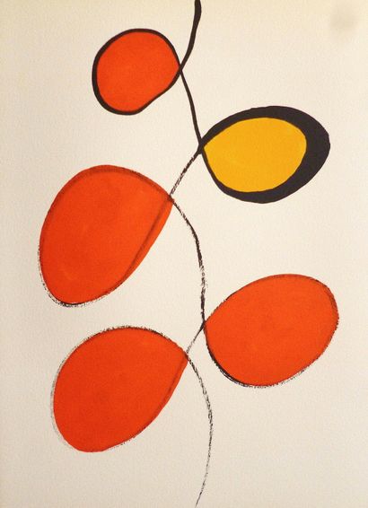 null Alexander CALDER (1898-1976) Catalogue made for an exhibition at the Maeght...