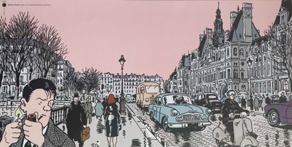 null After Jacques TARDI (Born in 1946)

In the 3rd district of Paris

Inkjet print,...
