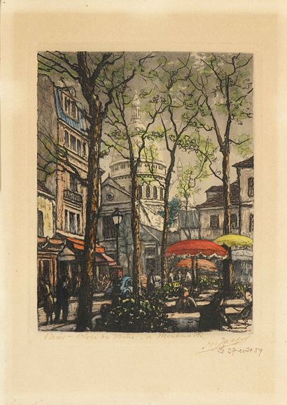 Maurice JACQUE (19th - 20th century) 
Place...