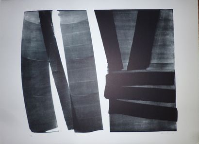 null Hans HARTUNG (1904-1989) Lithograph. Signed lower right, justified HC (Hors...
