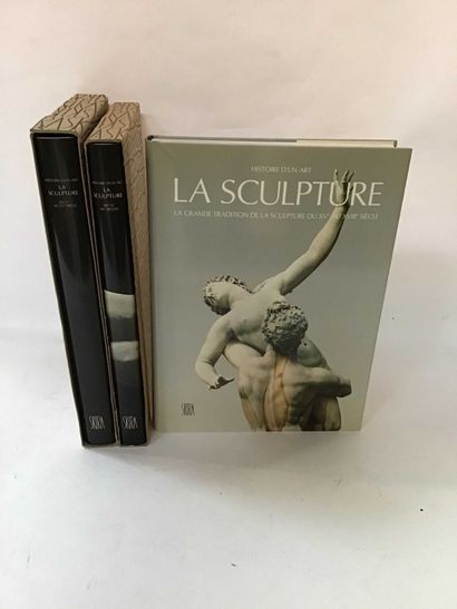 null ART 3 volumes Skira History of Sculpture from the 5th to the 20th century