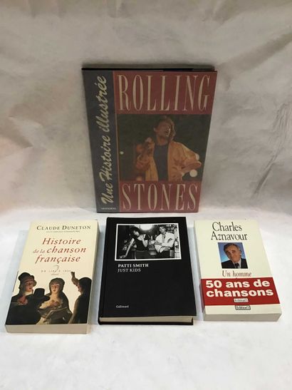 MUSIC 4 volumes Rolling Stones, French Song,...