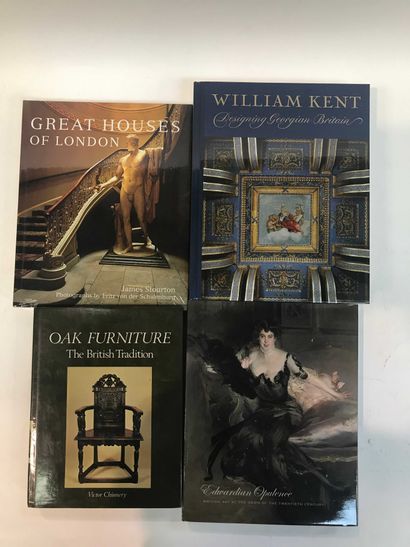  ART 4 volumes in English British Art of the 20th century, London Homes, Furnitu...