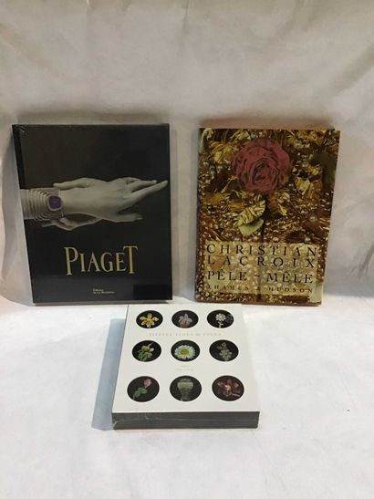 null JOAILLERIE 3 volumes Piaget, Christian Lacroix, Tiffany Faune et Flore