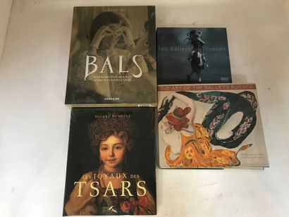  ART 4 volumes Bals, Ballets Russes, Les joyaux des Tsars