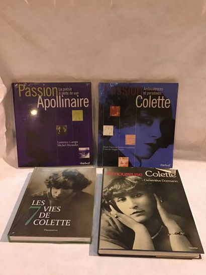 null LITERATURE - 4 volumes Apollinaire, Colette