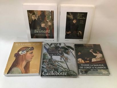 ART 5 volumes Painting XIXth, Caillebotte,...