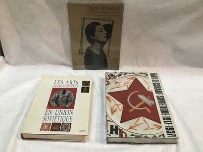 null ART - 3 volumes Traditional arts in the Soviet Union, Eyre de Lanux