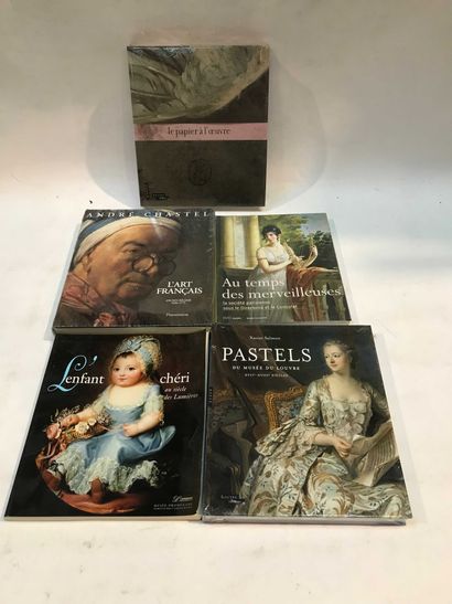 ART 5 volumes Art and French Painting, Pastels...