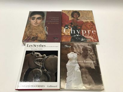 null ART 4 volumes Antiquité Orientale, Byzantine, Romaine, Les Scythes