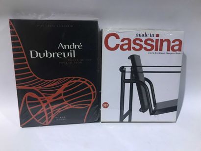  ART 2 volumes Design furniture, André Dubreuil, Cassina Gazette Drouot