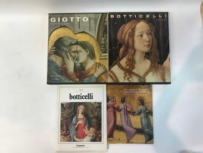  ART 4 volumes Renaissance, Botticelli (Citadel), Giotto (Citadel), Fra Angelico