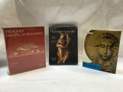 ART 3 volumes Mazenod, Frescoes and Roman...