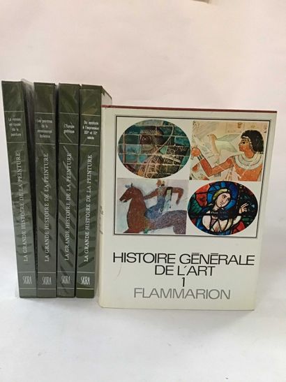 null ART 5 volumes, 4 Skira Histoire de la Peinture du Gothique au XXe, Histoire...