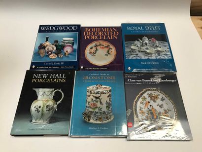 ART 6 volumes in English Ceramics and British...