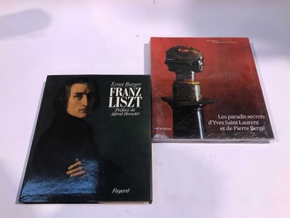 ART 2 volumes Yves Saint Laurent and Pierre...