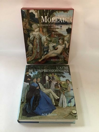 null ART 2 volumes L Aube de l Impressionnisme, Symbolisme de Moreau