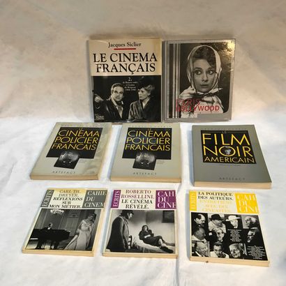null CINEMA - 8 volumes French cinema, Hollywood, crime and miscellaneous