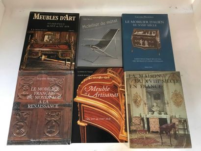ART 6 volumes Mobilier du Moyen-Age au XXe,...