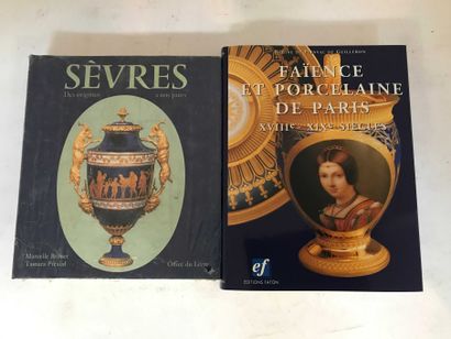 null ART 2 volumes Porcelaine et Faïence de Paris et Sèvres