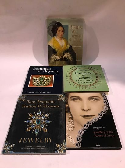 JEWELRY 5 volumes Jewels of France and Savoy,...