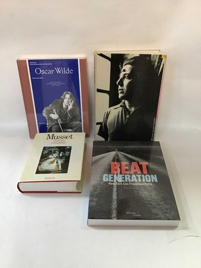 null LITERATURE 4 volumes Beat Generation, Oscar Wilde, Musset