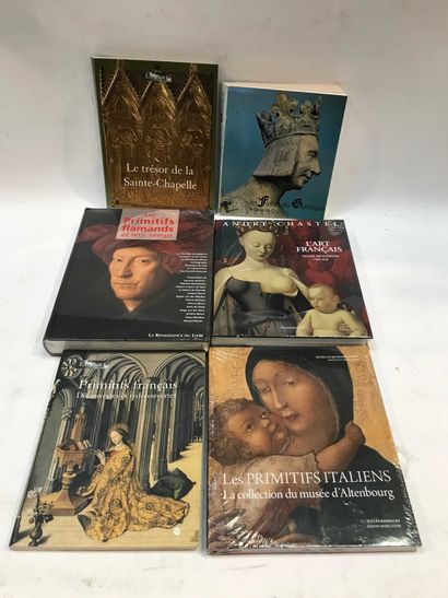 ART 6 volumes History of Flemish, Italian...