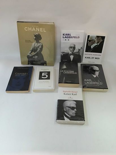 FASHION 8 volumes on Chanel and Karl Lagerfeld,...