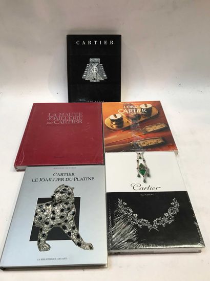null JOAILLERIE 6 volumes sur Cartier, joaillier du Platine, Haute Joaillerie et...