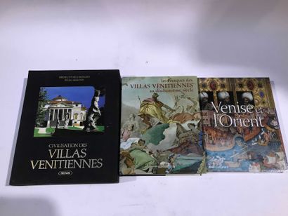 null ART 3 volumes Venetian Villas, Venice and the Orient