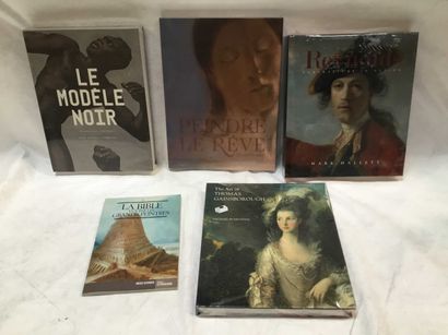 null ART - PAINTING - 5 volumes The Black Model, Painting the Dream, Reynolds, Thomas...